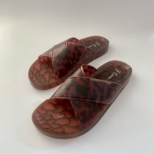 J. Crew Tortoise Shell slide
